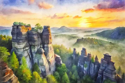 Nationalpark Sächsische Schweiz