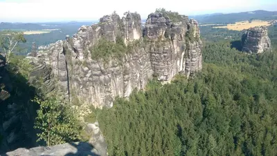 Naturlandschaft in der Nähe der Ferienwohnung