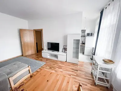 TV/Unterhaltungsangebot in der Unterkunft Zentrum, 4Personen, privater Parkplatz, WiFi, modern, ruhig