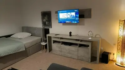 Ein Bett oder Betten in einem Zimmer der Unterkunft Pension Winter Obergeschoss