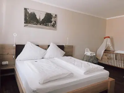 Ein Bett oder Betten in einem Zimmer der Unterkunft Hotel Due Fratelli