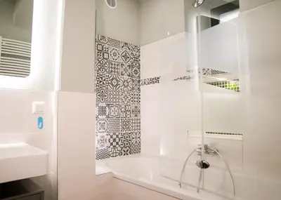 Ein Badezimmer in der Unterkunft Weinberg 100