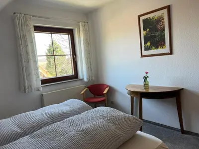 Ein Bett oder Betten in einem Zimmer der Unterkunft Ferienwohnung Dresden