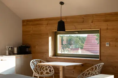 Küche/Küchenzeile in der Unterkunft Appartement Traumzeit