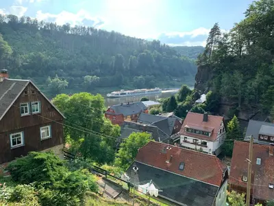 Naturlandschaft in der Nähe der Pension