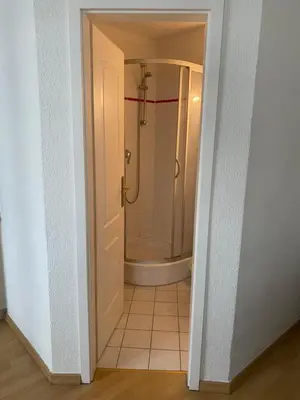 Ein Badezimmer in der Unterkunft City Apartment Dresden