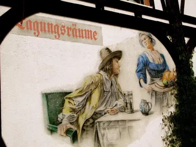 Grundriss der Unterkunft Landhotel Goldener Becher