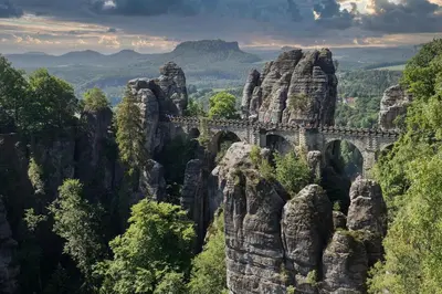 Naturlandschaft in der Nähe der Ferienwohnung