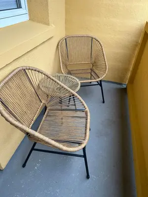 Grundriss der Unterkunft ANGEBOT - modern & gemütlich mit Parkplatz, Balkon, WiFi, Waschmaschine - 5min zum Schloss