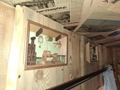 Grundriss der Unterkunft Waldidylle - Bungalows an der Talsperre Kriebstein