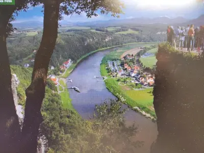 Naturlandschaft in der Nähe der Ferienwohnung