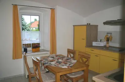 Küche/Küchenzeile in der Unterkunft Ferienhof An der Weide