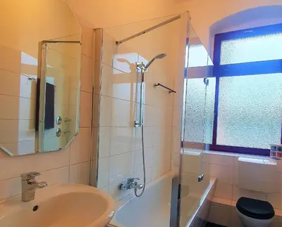 Ein Badezimmer in der Unterkunft Finka Monika