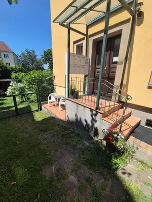 Ein Garten an der Unterkunft fewo-Grychnik