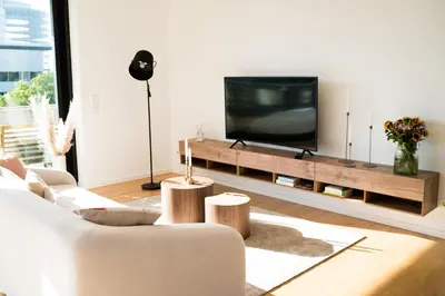 TV/Unterhaltungsangebot in der Unterkunft Moderne Ferienwohnung mit großzügigen 100qm in der Dresdner Altstadt