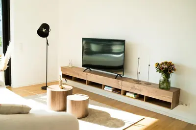 TV/Unterhaltungsangebot in der Unterkunft Moderne Ferienwohnung mit großzügigen 100qm in der Dresdner Altstadt