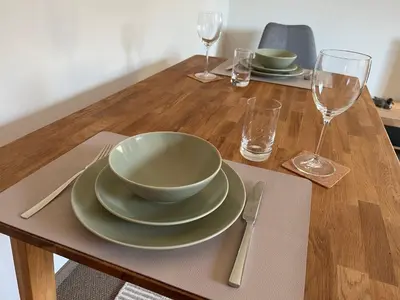Getränke in der Unterkunft Appartement Am Weinberg