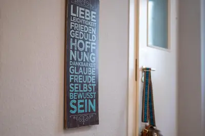 Grundriss der Unterkunft TONI 47 - Charming Apartment im idyllischem Villenviertel mit Netflix