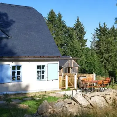 Ferienhaus FERGUNNA direkt am Kammweg mit Sauna
