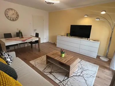 TV/Unterhaltungsangebot in der Unterkunft Ferienwohnung Frühauf Rochlitz