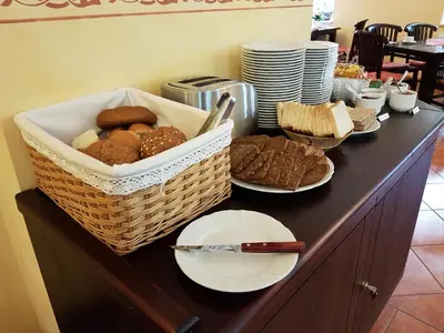 Essen im Hotel oder in der Nähe