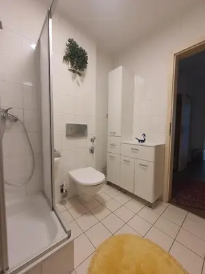 Ein Badezimmer in der Unterkunft Dennis Apartment