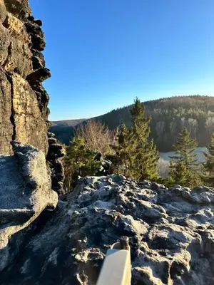 Naturlandschaft in der Nähe der Ferienwohnung