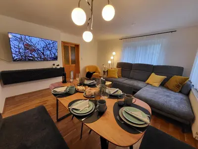 TV/Unterhaltungsangebot in der Unterkunft Ferienhaus Sonnenblick Schmilka