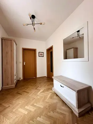 Grundriss der Unterkunft Familienapartment Münzgasse mit Blick zur Frauenkirche