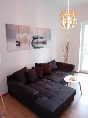 Ein Sitzbereich in der Unterkunft fambiwo - Top Ferienwohnung in sehr guter Lage