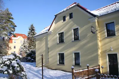 Ferienwohnung in Freital bei Dresden im Winter