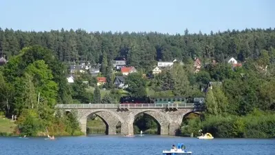 Naturlandschaft in der Nähe der Ferienwohnung