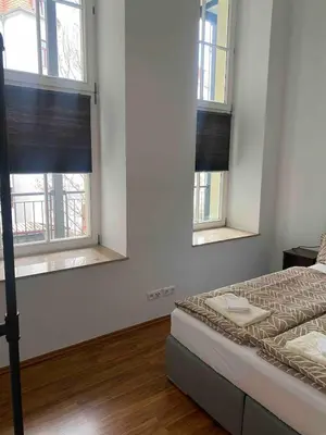 Ein Bett oder Betten in einem Zimmer der Unterkunft Wohlfühlen in perfekter Lage
