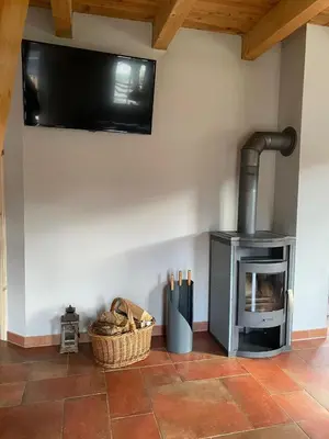 Küche/Küchenzeile in der Unterkunft Ferienhaus am Sonnenhang