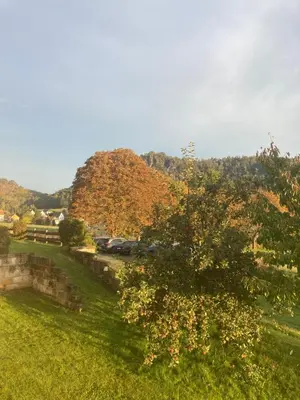Naturlandschaft in der Nähe des Ferienhauses