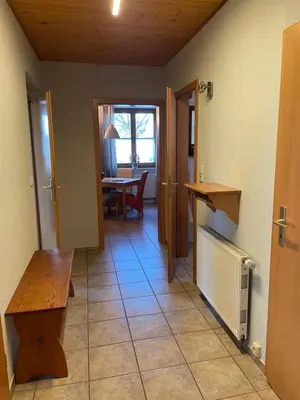 Küche/Küchenzeile in der Unterkunft Ferienwohnung Schneider