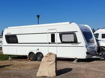 Grundriss der Unterkunft Wohnwagen am Rittergut Dornreichenbach