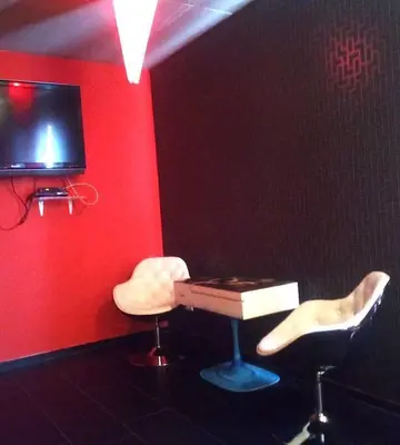 TV/Unterhaltungsangebot in der Unterkunft VIP Design Apartment m. Dachterrasse