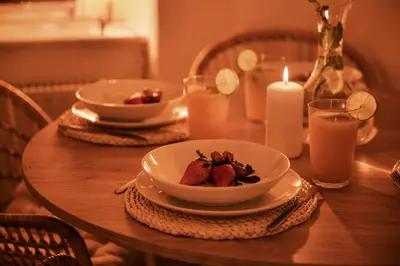 Essen in der Ferienwohnung oder in der Nähe