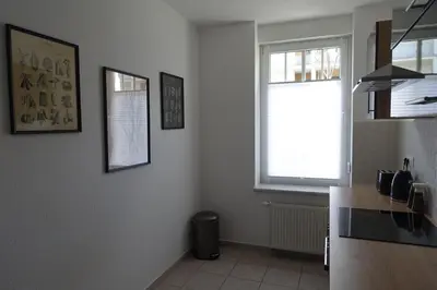 Küche/Küchenzeile in der Unterkunft Apartment Annett