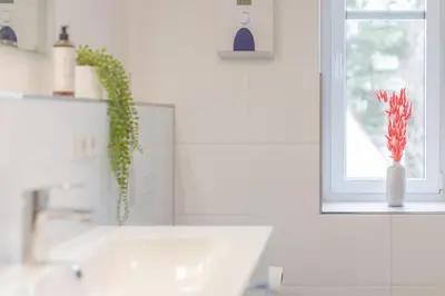 Grundriss der Unterkunft CoView - Design Apartment - 2 Schlafzimmer - Küche - Highspeed Wlan