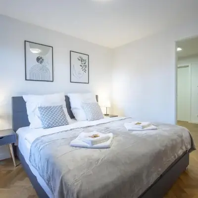 CoView - Design Apartment - 2 Schlafzimmer - Küche - Highspeed Wlan
