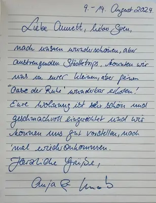 Grundriss der Unterkunft Modernes Appartement 