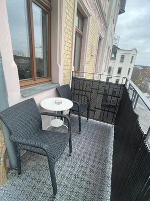 Ein Balkon oder eine Terrasse in der Unterkunft A&A Apartments