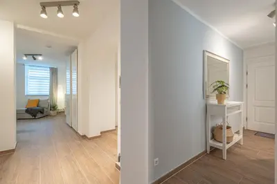 Grundriss der Unterkunft Benville Dresden - Großer Garten - Modern -WLAN
