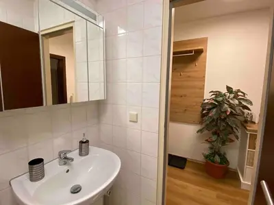 Ein Badezimmer in der Unterkunft Cozy Suite Dresden