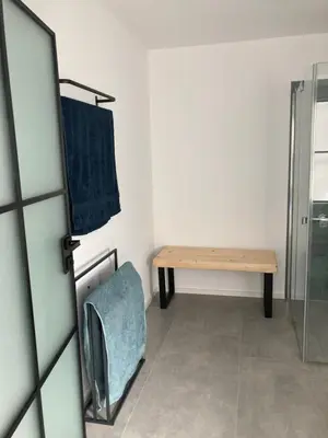 Ein Bett oder Betten in einem Zimmer der Unterkunft Ferienwohnung Zweinig 04