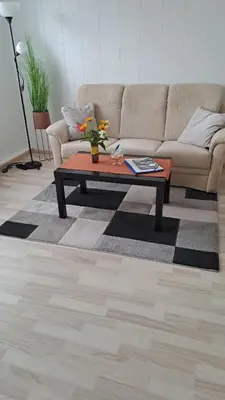 Ein Sitzbereich in der Unterkunft 2-Raumwohnung in Dresden