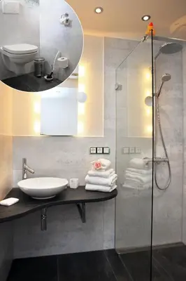 Ein Badezimmer in der Unterkunft Ferienhaus Erzgebirge 