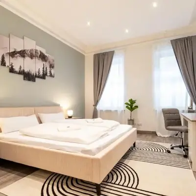 Edles Stuckdecken-Juwel! 2 Schlafzimmer